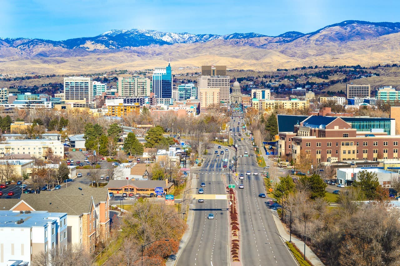 Boise, Idaho skyline